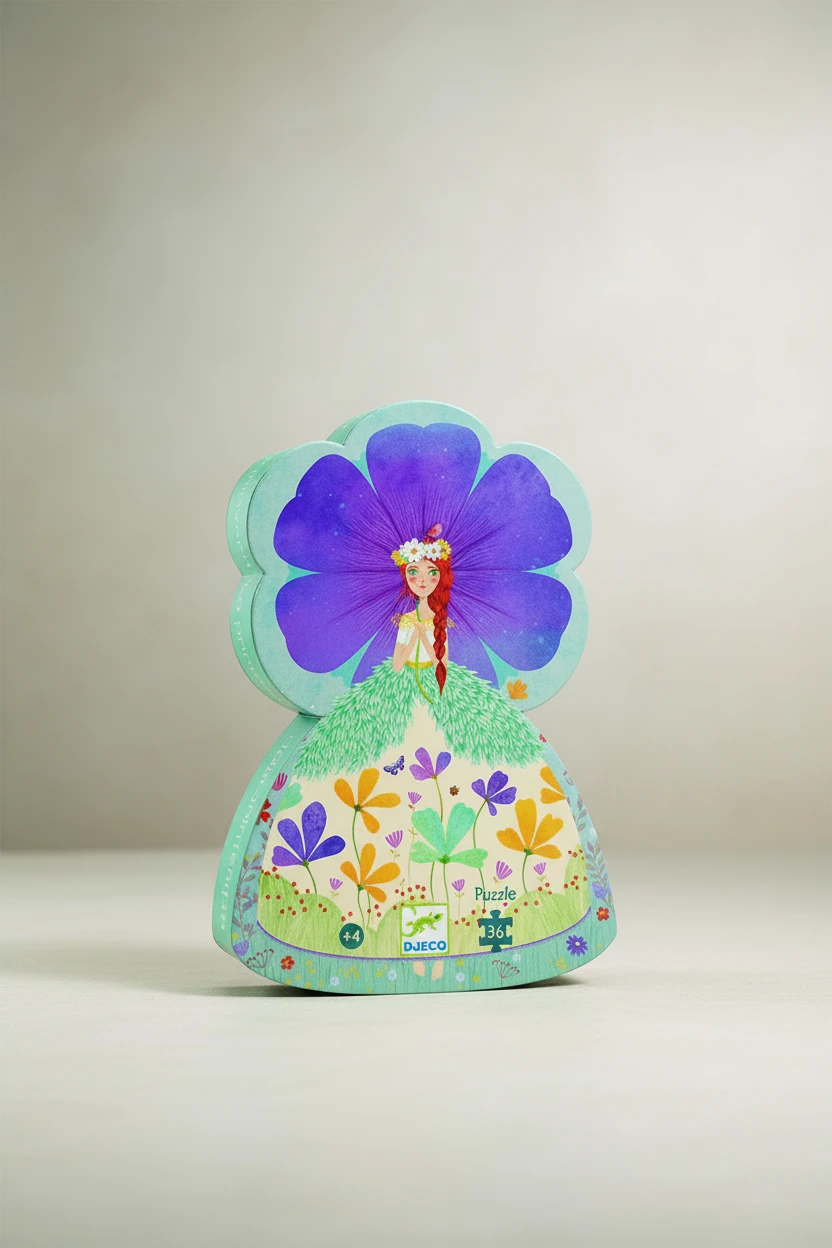 Imagem do produto  Djeco Puzzle 36 Peças - A Princesa da PrimaveraPeças