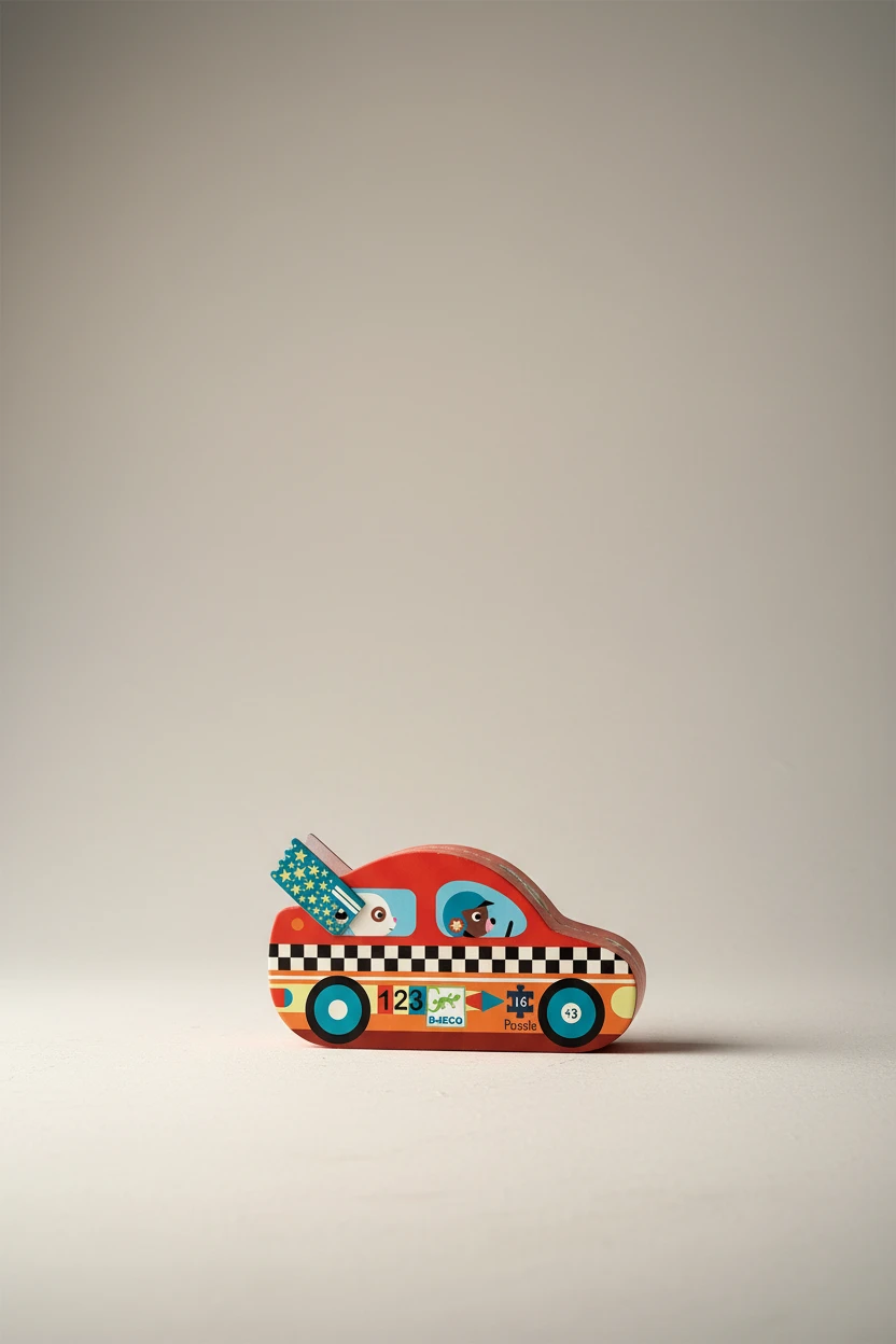 Imagem do produto  Djeco Puzzle Carro de Corrida
