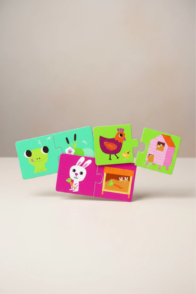 Imagem do produto  Djeco Puzzle Duo - Habitat