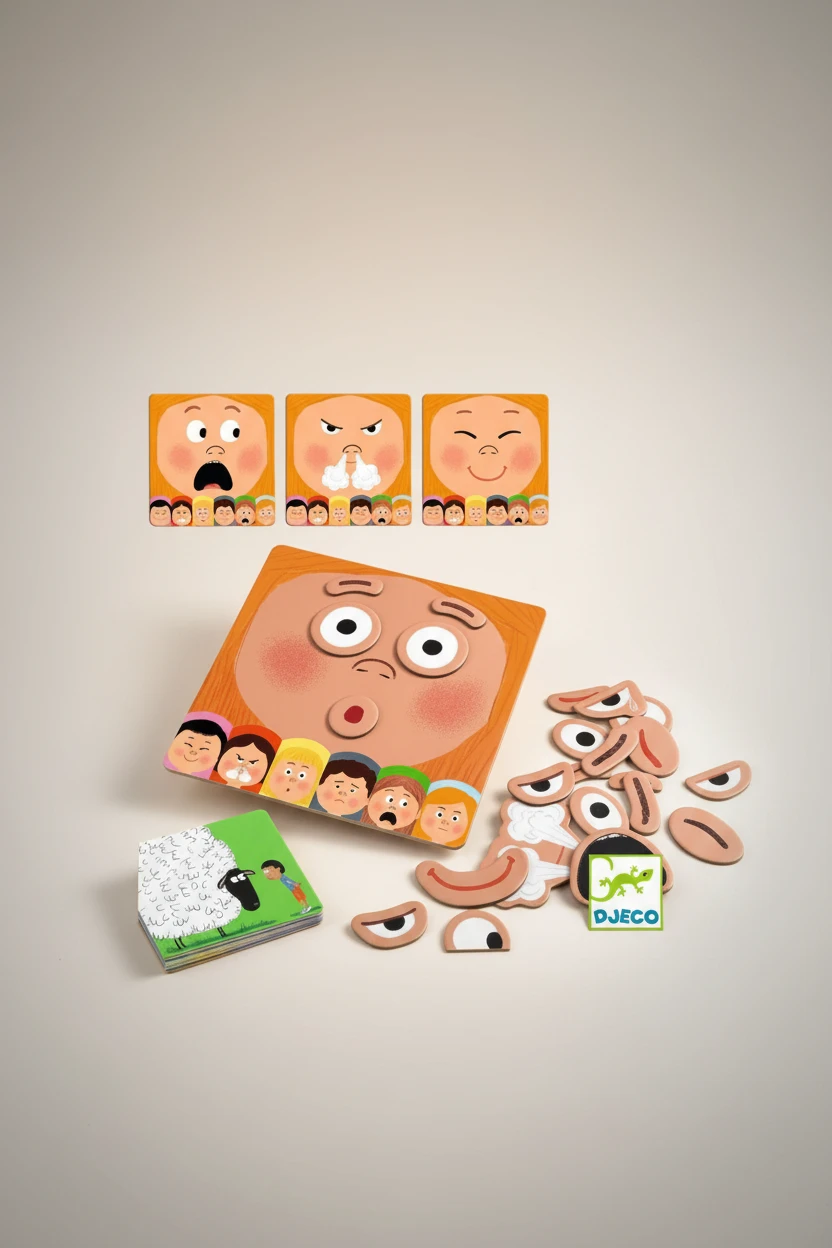 Imagem do produto  Djeco Emótico - Jogo de Reconhecimento de Emoções