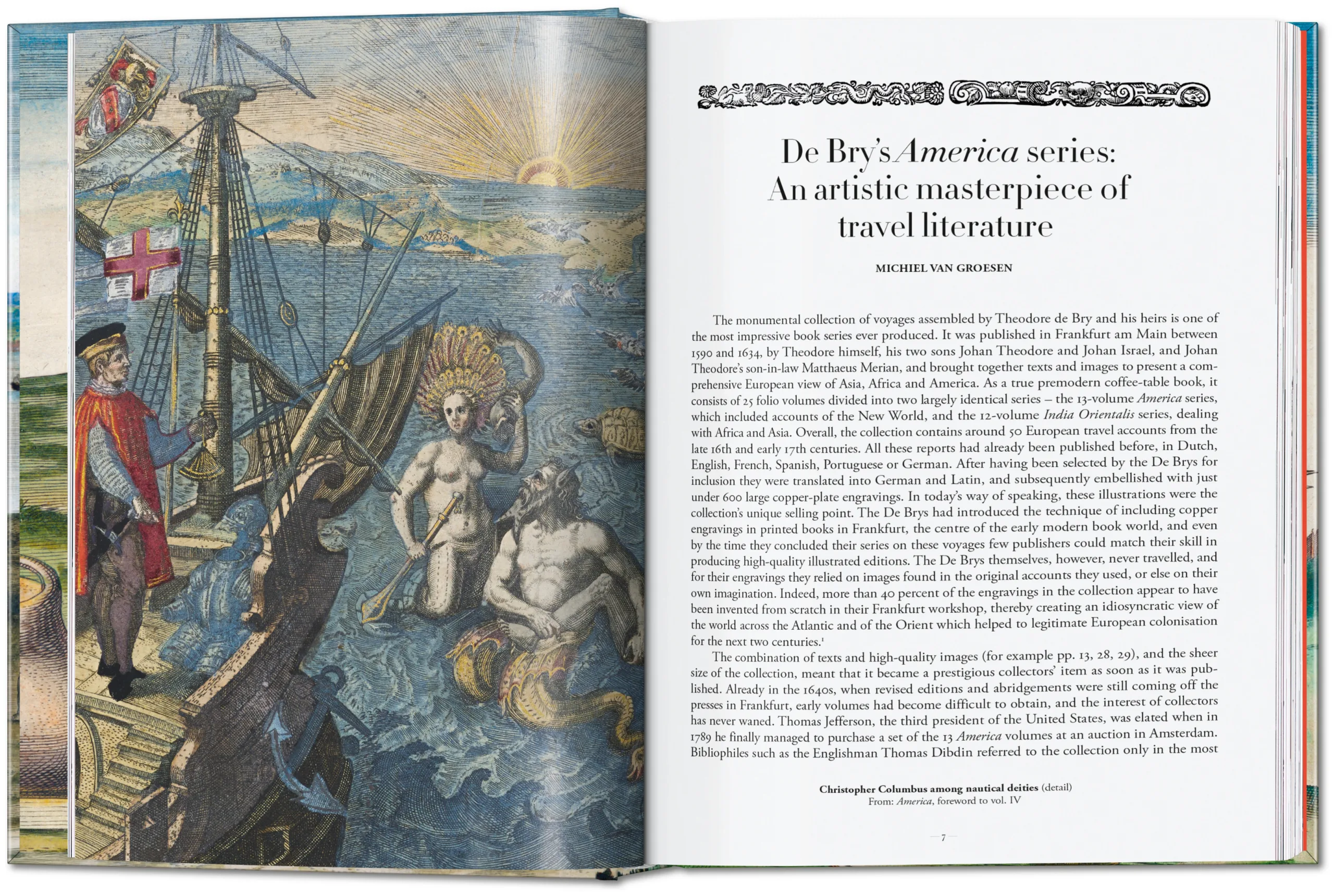 Theodore de Bry. The New World. 45th Ed.