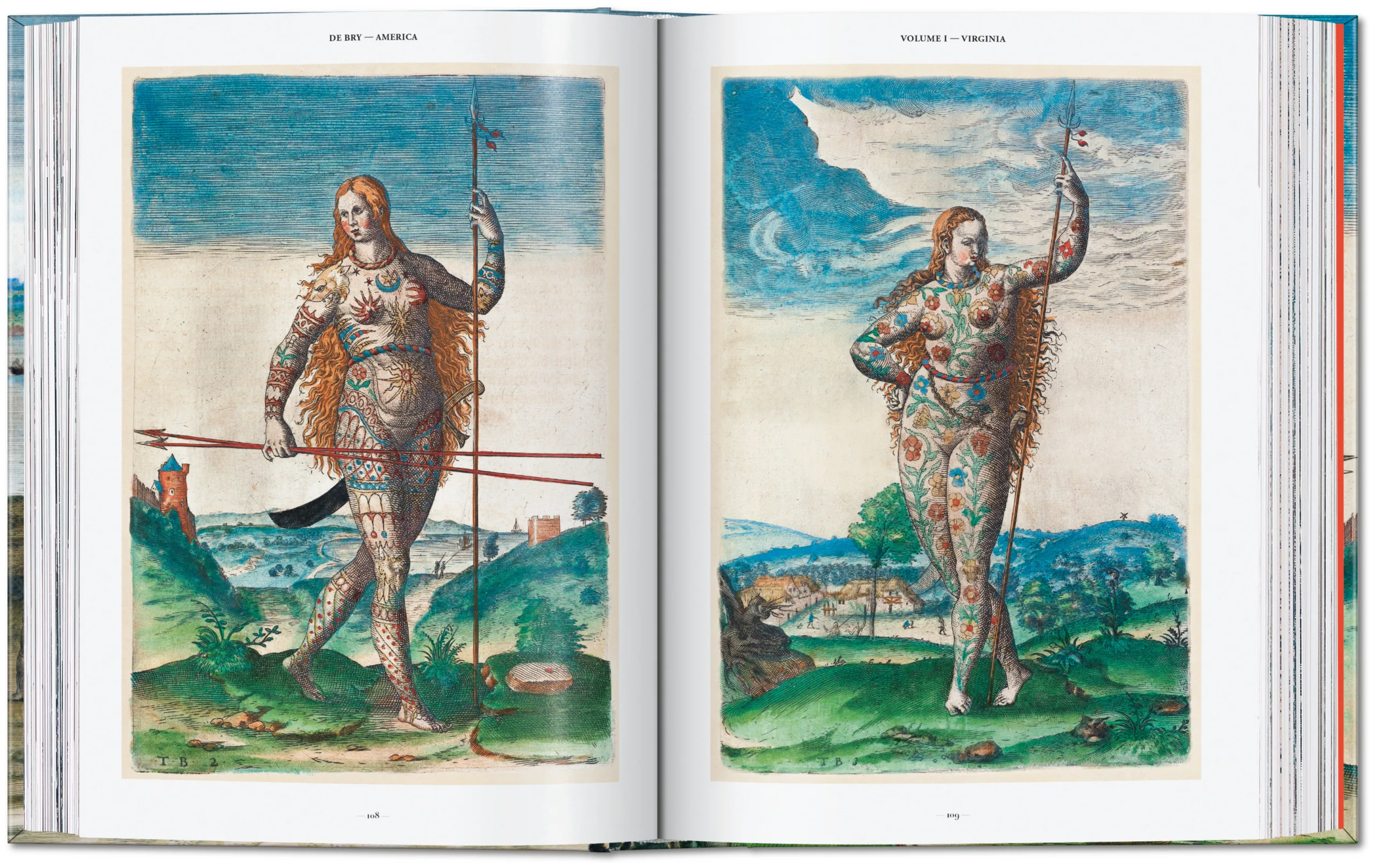 Theodore de Bry. The New World. 45th Ed.