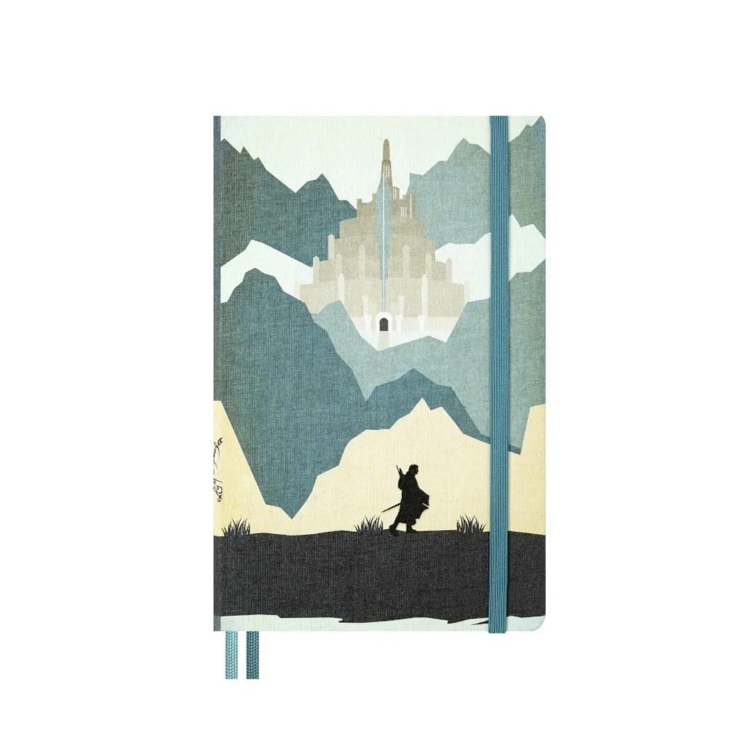 Imagem do produto  Moleskine Caderno Capa Dura Grande Pautado Lord of the Rings Aragorn