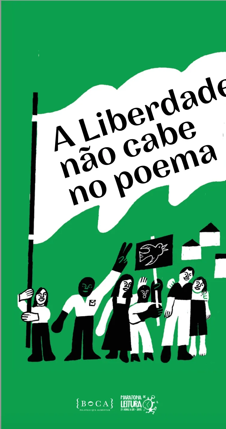 Imagem do produto  A Liberdade Não Cabe no Poema