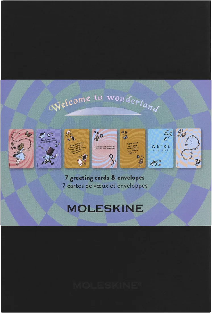 Imagem do produto  Moleskine Postcard Set Alice in Wonderland