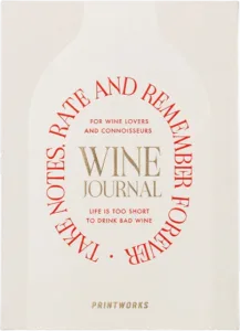 Printworks Wine Tasting Journal