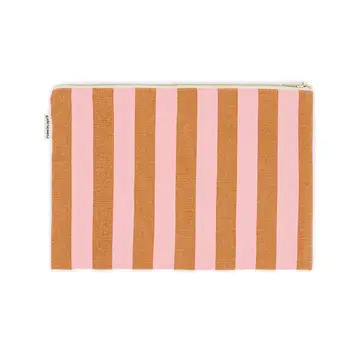 Imagem do produto  Rose in April Bolsa Riscas Caramel/ Strawberry