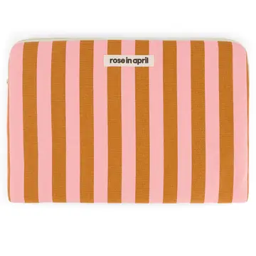Imagem do produto  Rose in April Bolsa para Portátil 15/16" Maya Stripes Caramel/Strawberry
