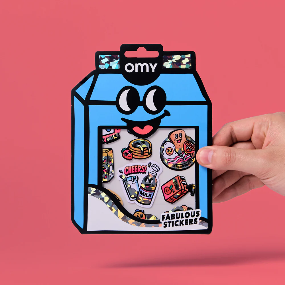 Imagem do produto  Omy Autocolantes Big - Milk