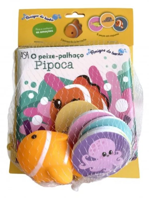 Imagem do produto  Amigos do Banho - O Peixe-Palhaço Pipoca