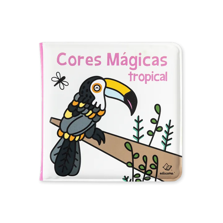 Imagem do produto  Livro de Banho Cores Mágicas - Tropical