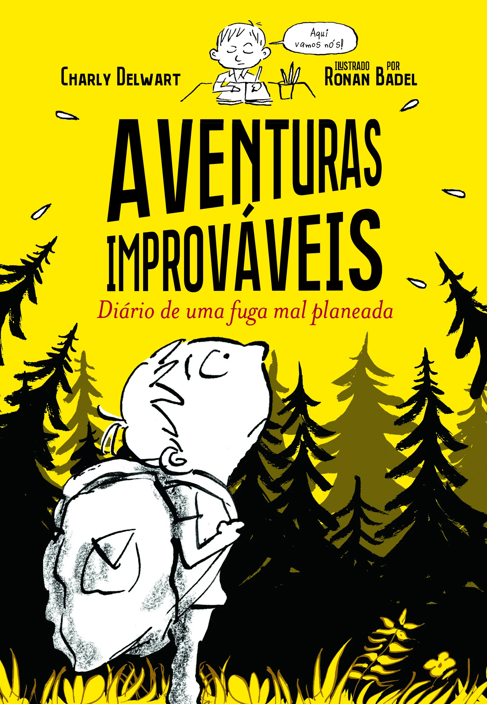 Imagem do produto  Aventuras Improváveis 1 - Diário de uma Fuga Mal Planeada