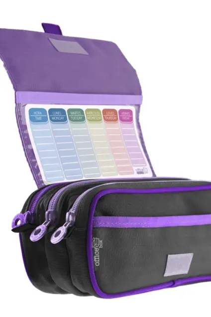 Imagem do produto  Estojo Triplo Color Mix - Roxo
