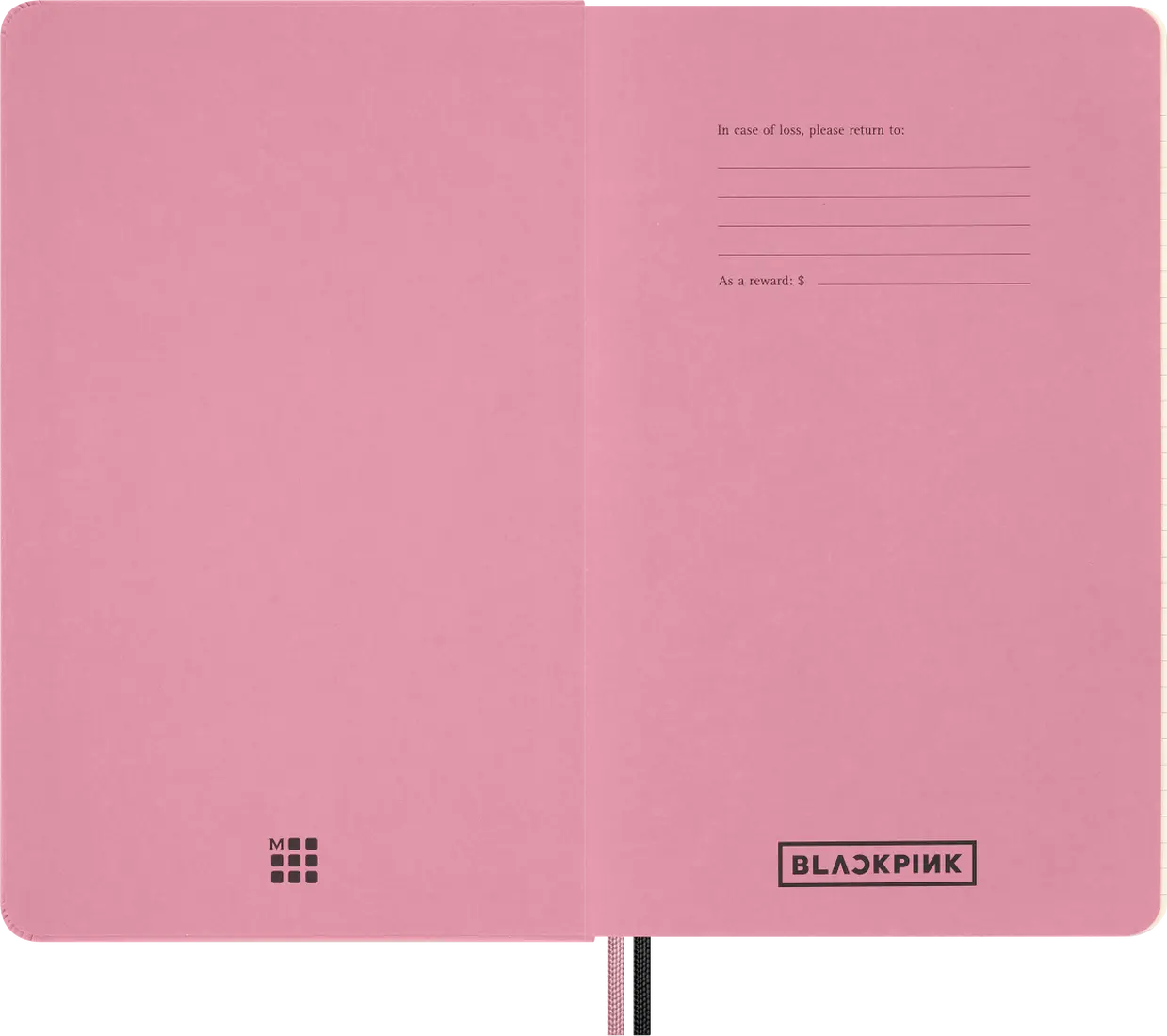 Moleskine Agenda 18 Meses 2026-2027 Semanal Capa Dura Grande Blackpink