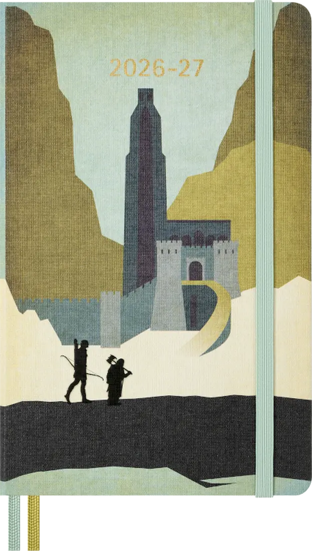 Moleskine Agenda 18 Meses 2026-2027 Semanal Capa Dura Grande The Lord of the Rings
