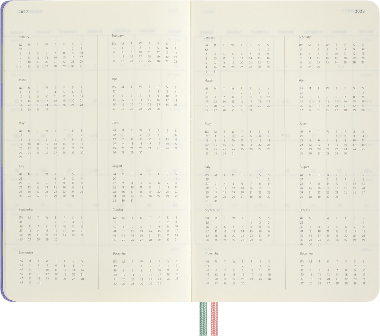 Moleskine Agenda 18 Meses 2026-2027 Semanal Capa Dura Grande Alice in Wonderland