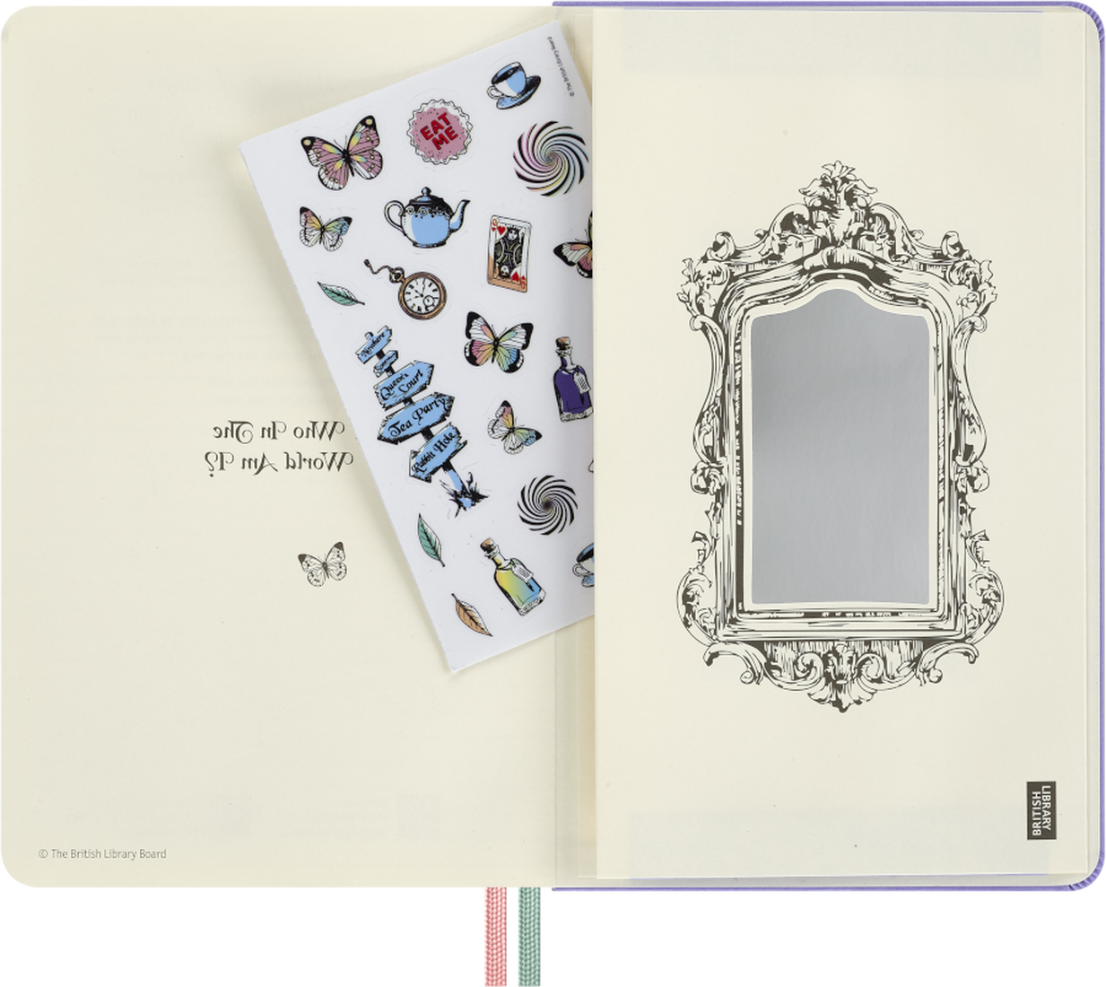 Moleskine Agenda 18 Meses 2026-2027 Semanal Capa Dura Grande Alice in Wonderland