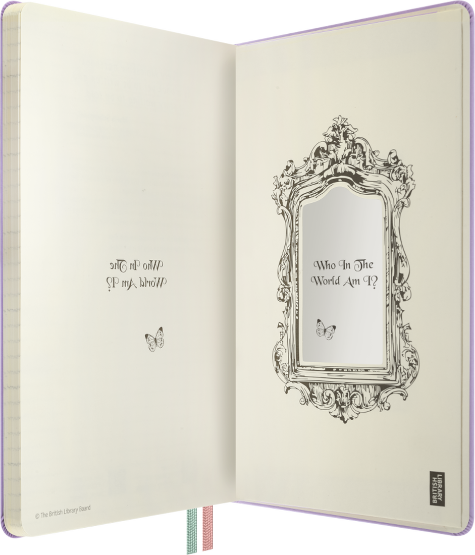 Moleskine Agenda 18 Meses 2026-2027 Semanal Capa Dura Grande Alice in Wonderland