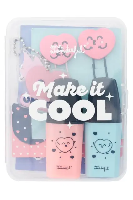 Imagem do produto  Mr. Wonderful Kit para Decorar a Tua Agenda - Make It Cool