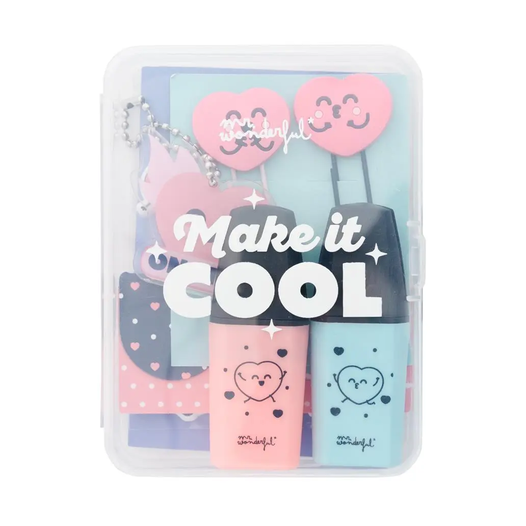 Mr. Wonderful Kit para Decorar a Tua Agenda - Make It Cool