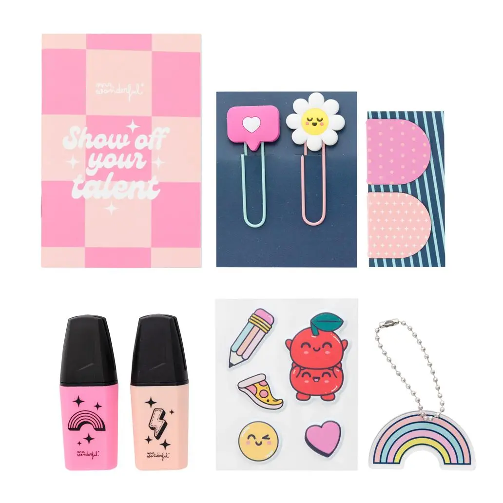 Mr. Wonderful Kit para Decorar a Tua Agenda - Make It Fun