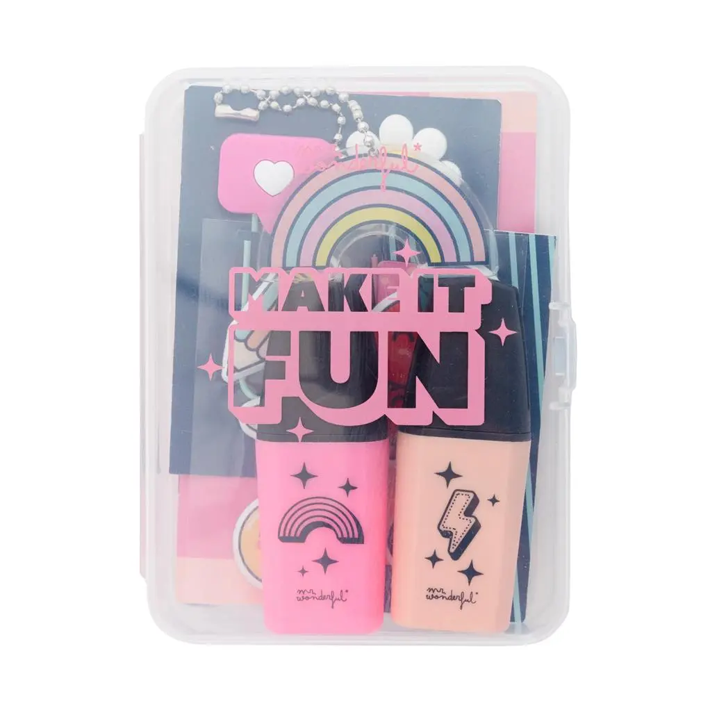 Mr. Wonderful Kit para Decorar a Tua Agenda - Make It Fun - Image 2