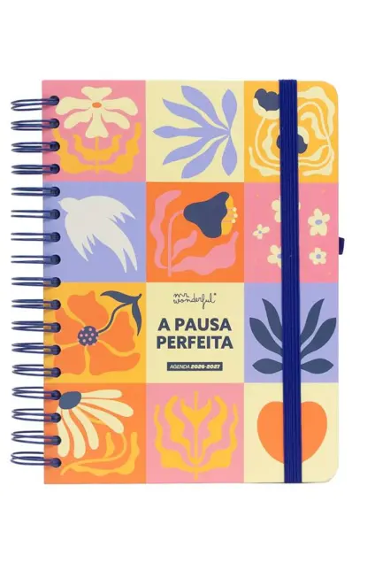 Imagem do produto  Mr. Wonderful Agenda Diária Pequena 2026/2027 - A Pausa Perfeita