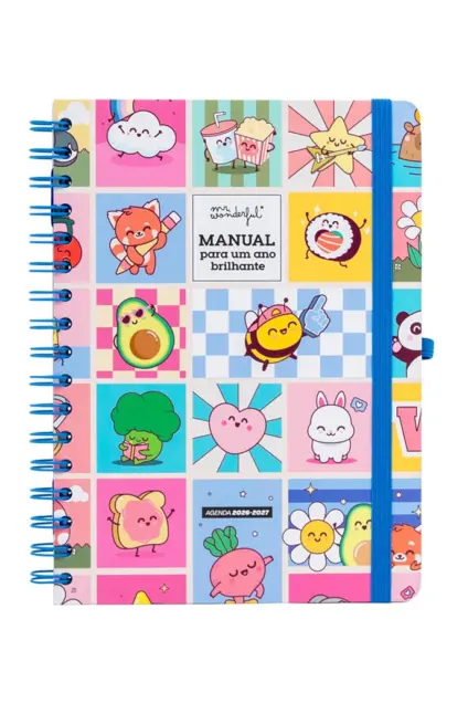 Imagem do produto  Mr. Wonderful Agenda Semanal 2026/2027 - Manual para um Ano Brilhante