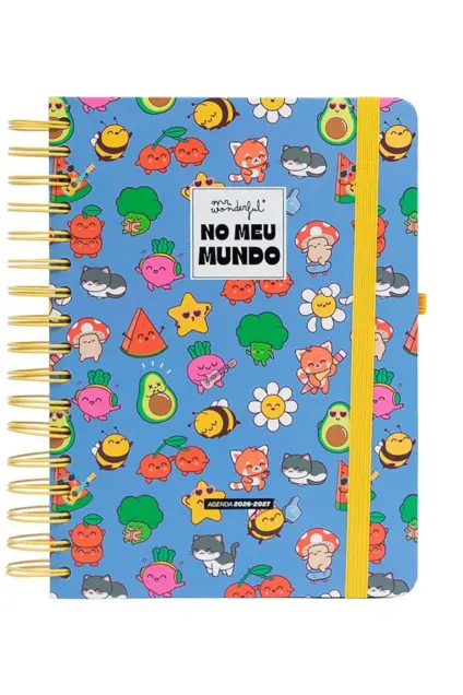 Imagem do produto  Mr. Wonderful Agenda Diária 2026/2027 - No Meu Mundo