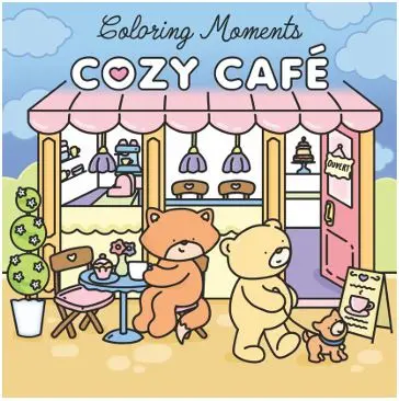 Imagem do produto  Cozy Café - Livro para Colorir