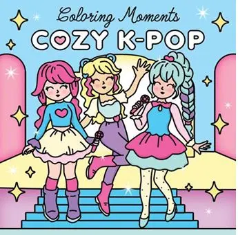 Imagem do produto  Cozy K-Pop - Livro para Colorir