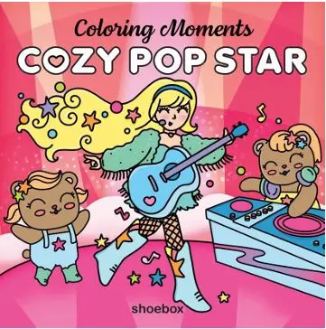 Imagem do produto  Cozy Pop-star - Livro para Colorir