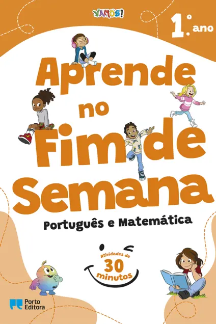 Imagem do produto  VAMOS! Aprende no Fim de Semana Português e Matemática 1º ano
