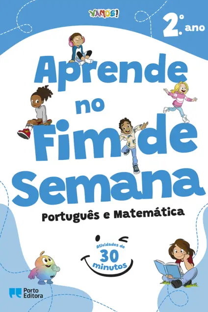 Imagem do produto  VAMOS! Aprende no Fim de Semana Português e Matemática 2º ano