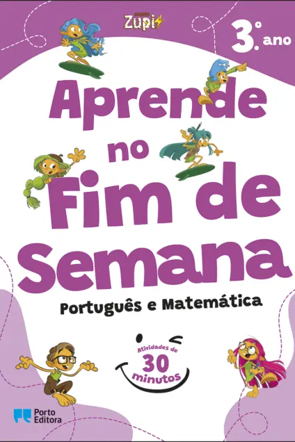 Imagem do produto  Missão Zupi - Aprende no Fim de Semana Português e Matemática 3.º Ano