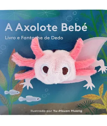 Imagem do produto  A Axolote Bebé - Livro e Fantoche de Dedo