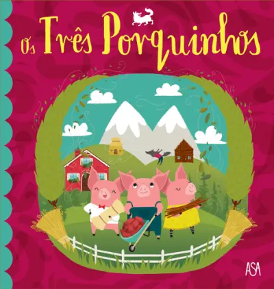 Imagem do produto  Os Três Porquinhos - Livro de Histórias - Aldeia de Madeira