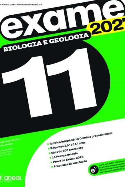 Imagem do produto  Preparar o Exame Nacional 2027 - Biologia e Geologia 11º Ano