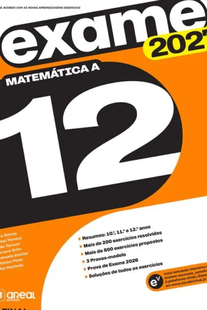 Imagem do produto  Preparar o Exame Nacional 2027 - Matemática A 12º Ano