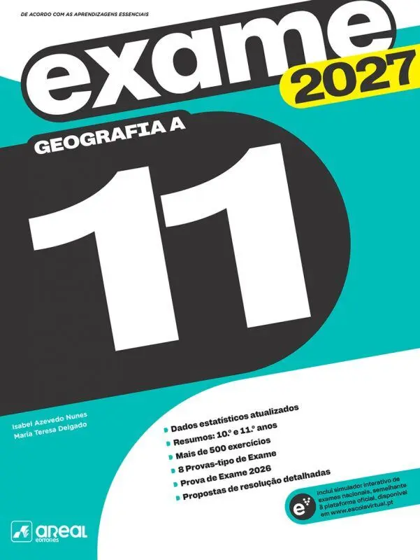 Preparar o Exame Nacional 2027 - Geografia A 10º/11º Anos