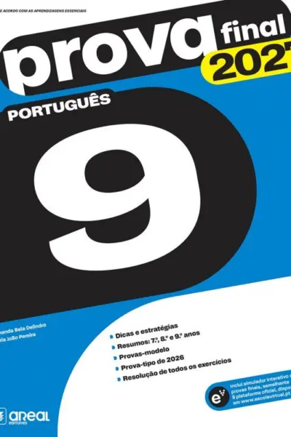 Imagem do produto  Preparar a Prova Final 2027 - Português 9º Ano