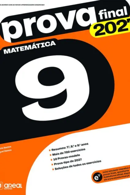 Imagem do produto  Preparar a Prova Final 2027 - Matemática 9º Ano