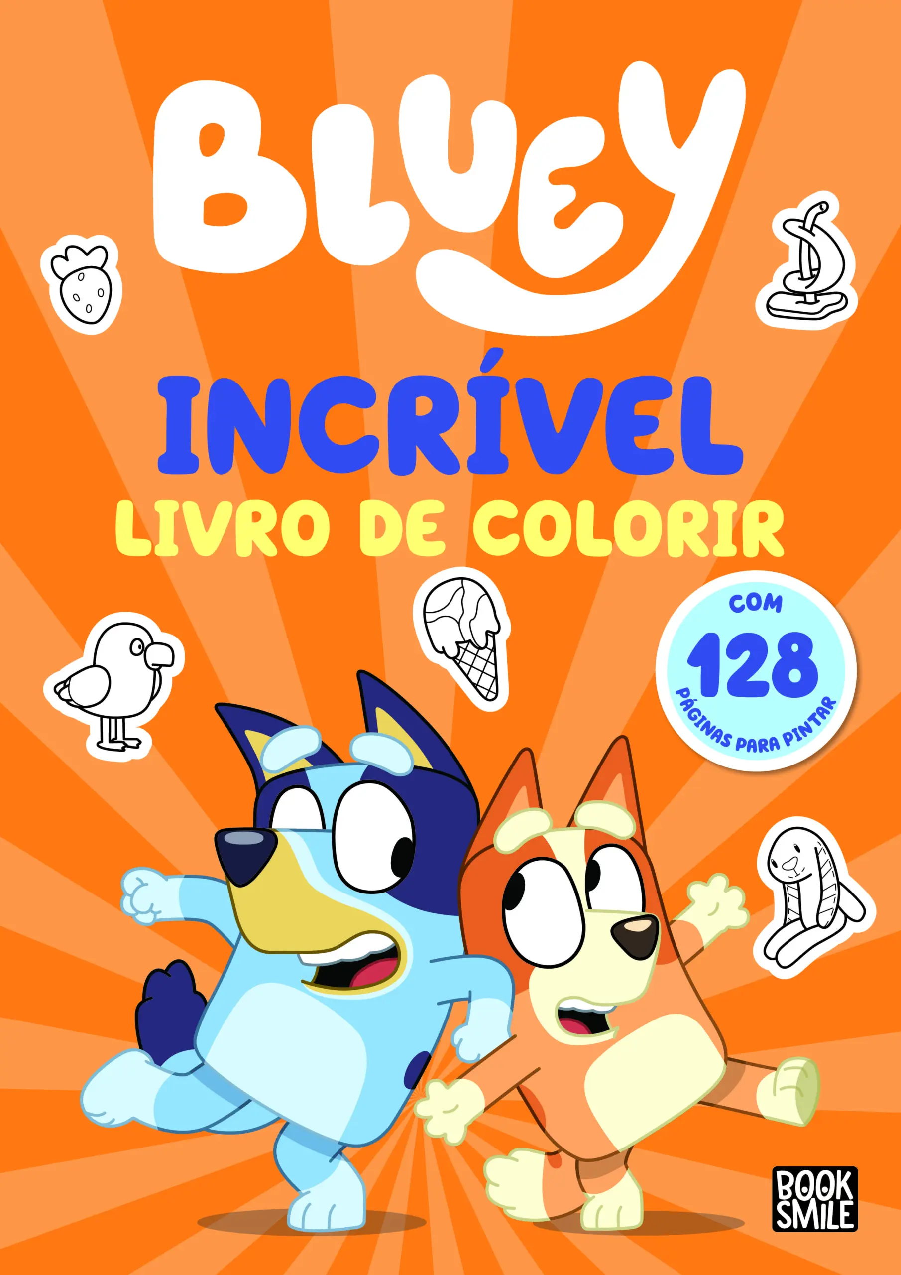 Imagem do produto  Bluey - Incrível Livro de Colorir