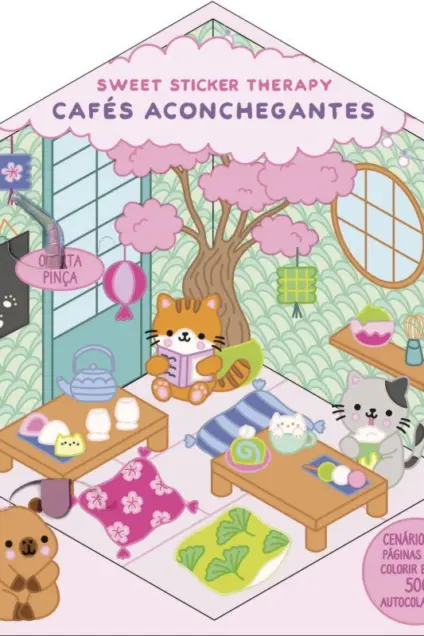 Imagem do produto  Sweet Sticker Therapy Cafés Aconchegantes