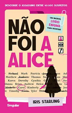Imagem do produto  Não Foi a Alice