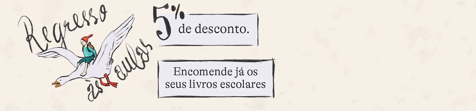 Garanta já os seus
livros escolares.