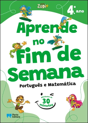 Imagem do produto  Missão Zupi - Aprende no Fim de Semana Português e Matemática 4.º Ano