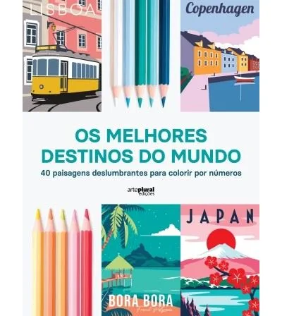 Imagem do produto  Os Melhores Destinos do Mundo para Colorir