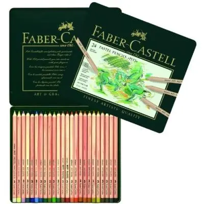 Imagem do produto  Faber-Castell Lápis de Cor Pitt Pastel Caixa com 24 Cores