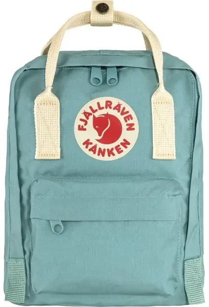Imagem do produto  Fjallraven Kanken Mini Mochila Sky Blue- Light Oak